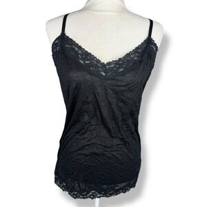 Vintage Y2K‎ 2000s Black Cami Womens Size 1X Indie Sleaze Mall Goth Grunge USA